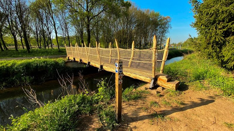 Radweg entlang der Demer bei Diepenbeek